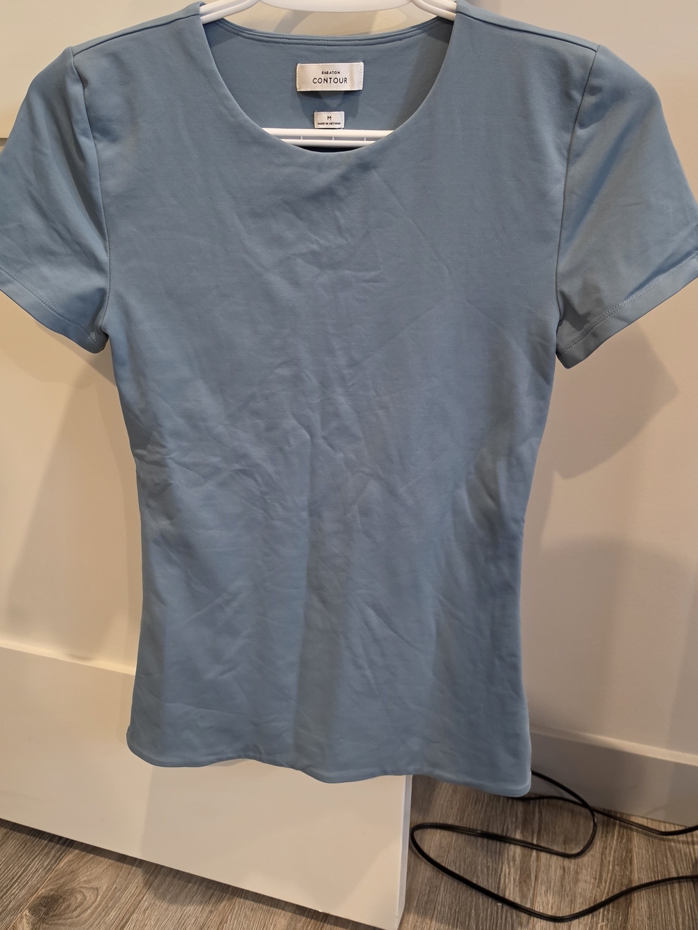 Babaton Sky Blue Short Sleeve Tee